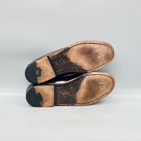 Cole Haan Shoes Mens 10 Brown Leather Tassel Loafers Slip On Dress Classic